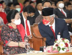 Ganjar Sebut Kehadiran Megawati di Semarang Obati Kangen Kader PDIP Jateng