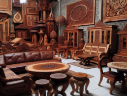 Koleksi Furniture Kayu Jati di Blora