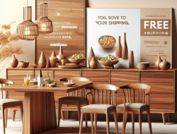 Pesan bufet dan kursi makan jati Blora Karawang model terbaru promo gratis ongkir