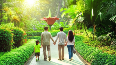 Generate a high-quality, relevant image prompt for an article about: Wisata Bogor: Rekomendasi Terba